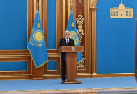 Президент мемлекеттік марапат және әскери шен тапсыру рәсімінде сөз сөйледі