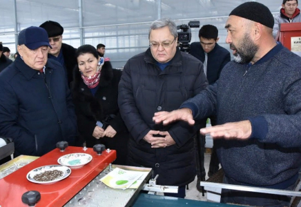 ТҮРКІСТАН: мәжіліс депутаттары Сарыағаштағы кәсіпорындарды аралады