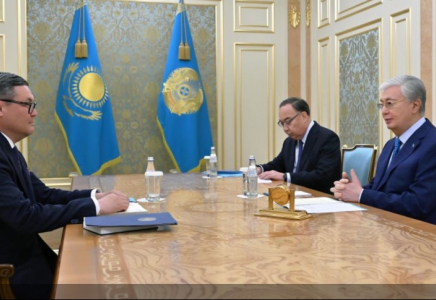 Қасым-Жомарт Тоқаев Президенттің Ауғанстан бойынша арнаулы өкілі Еркін Тұқымовты қабылдады