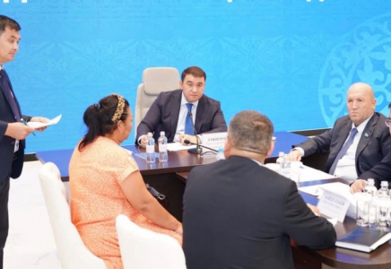 Түркістан облысы әкімінің кезекті қоғамдық қабылдауы өтті
