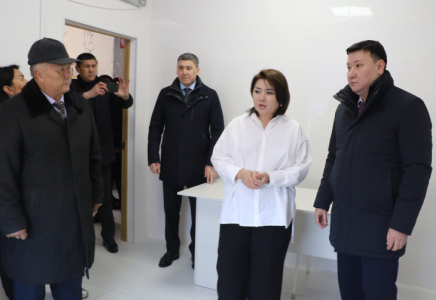 ТҮРКІСТАН: Түлкібаста медициналық тірек пайдалануға берілді