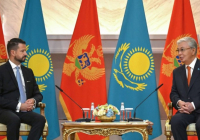 Қазақстан мен Черногория президенттері шағын құрамда келіссөз жүргізді