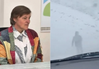 Павлодарда боран күні көліктерге жол көрсетіп, 4 шақырым жаяу жүрген әйел марапат алды (ВИДЕО)