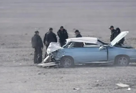 Маңғыстауда көлік жыраға түсіп кетті