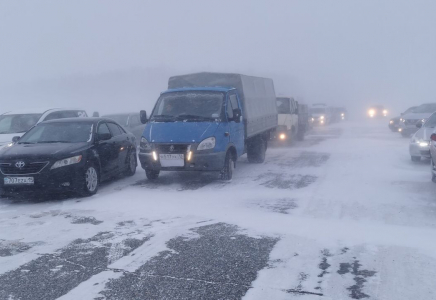 Қатты аязға байланысты бірнеше өңірде жол жабылды