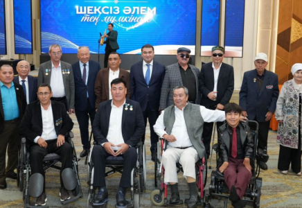 ​Түркістанда ерекше жандардың жігері ұлықталды