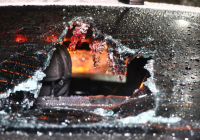 Ақтауда жеңіл көлік жүргізген әйел теміржол өткелінде тепловозбен соқтығысты