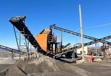 ТҮРКІСТАН: Түлкібаста тауарлы бетон өндіретін кәсіпорын жұмысын бастады