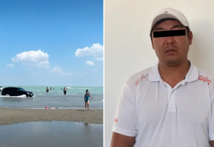 Балқашқа көлікпен “түскен“ жүргізуші қамауға алынды