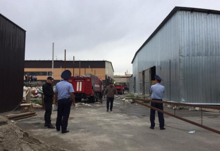 Алматы «барахолкасындағы» өрт ауыздықталды