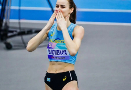 ​Надежда Дубовицкая Азия чемпионатында биіктікке секіруден күміс алды