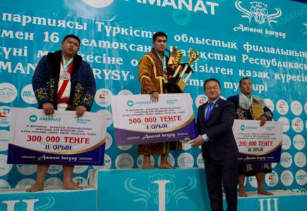 Түркістан облысында «AMANAT BARYSY» турнирі өтті