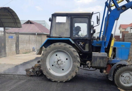 Шымкентте көшелерді жөндеу жұмыстары қарқынды жүргізіліп жатыр