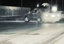 ​Дрифттің салдары: Шымкентте «Mercedes» жүргізушісі әкімшілік қамауға алынды