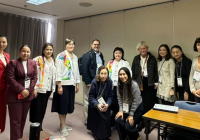 Түркістандық ұстаздар Жапонияда өз зерттеулерін таныстырды