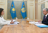 Президент Қаржы нарығын реттеу және дамыту агенттігінің төрағасы Мәдина Әбілқасымованы қабылдады