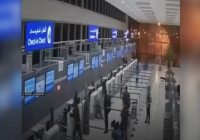 Дубай әуежайына зымыран құлаған сәттің видеосы тарады (ВИДЕО)