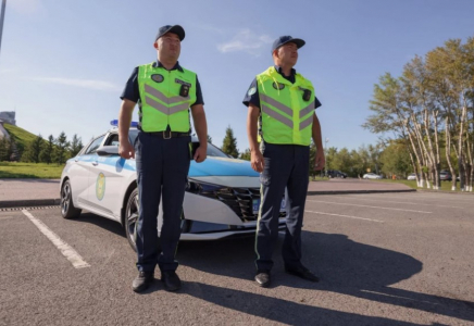 Енді жарысқа баратын оқушыларды полиция бақылайды