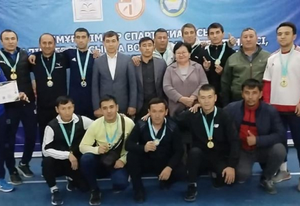 Түркістандық мұғалімдер облыстық спартакиаданың жеңімпазы атанды