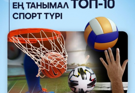 ​Еліміздегі ең танымал ТОП-10 спорт түрі