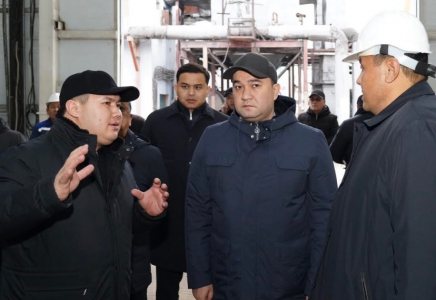 Нұралхан Көшеров Түркістандағы жылу орталығының жұмысын тексерді