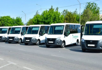 ТҮРКІСТАН: Ордабасыда қоғамдық көліктер жаңартылды