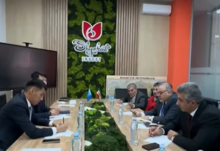 ​ШЫМКЕНТ ҚАЛАСЫНДА ИРАНДЫҚ VESPAR CO. КОМПАНИЯСЫМЕН ЫНТЫМАҚТАСТЫҚ МӘСЕЛЕЛЕРІ ТАЛҚЫЛАНДЫ