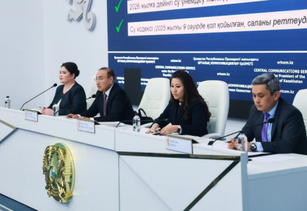 Былтыр ауыл шаруашылығы саласында 874 млн текше метр су үнемделді