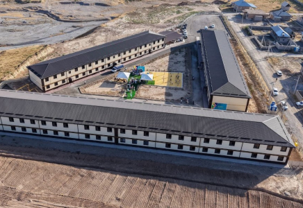 ​ТҮРКІСТАН: САЙРАМДЫҚ 32 ОТБАСЫ БАСПАНАЛЫ БОЛДЫ