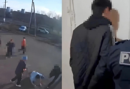 Екібастұзда бір топ мас адам дәрігерді есінен танғанша сабап тастаған - видео