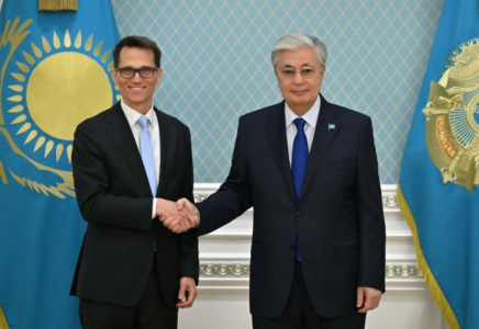 Мемлекет басшысы Швейцария Ұлттық банкін басқарушылар кеңесінің төрағасы Мартин Шлегельді қабылдады