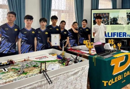 ТҮРКІСТАН: Төлебилік оқушылар АҚШ-та өтетін әлемдік жарысқа қатысады