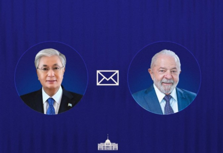 Қасым-Жомарт Тоқаев Бразилия Президентіне құттықтау жеделхатын жолдады  