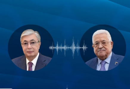 Мемлекет басшысы Палестина Президенті Махмұд Аббаспен телефон арқылы сөйлесті