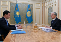 Президент Қасым-Жомарт Тоқаев Алматы қаласының әкімін қабылдады