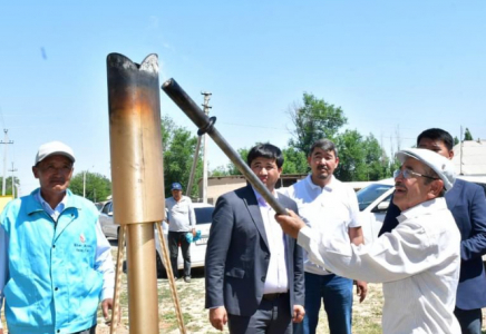 ТҮРКІСТАН: Ордабасыда 2000-нан аса тұрғын табиғи газға қол жеткізді