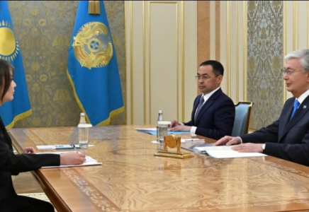 Мемлекет басшысы  Динара Зәкиеваны қабылдады