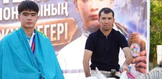 ​ТҮРКІСТАН: ҚАЗЫҒҰРТТЫҚТАР ӘЛЕМ ЧЕМПИОНАТЫНЫҢ ЖҮЛДЕГЕРІНЕ ҚҰРМЕТ КӨРСЕТТІ