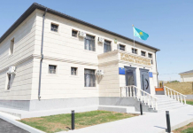 ​ТҮРКІСТАН: Қазығұртта Ұлттық қауіпсіздік комитетінің жаңа ғимараты пайдалануға берілді