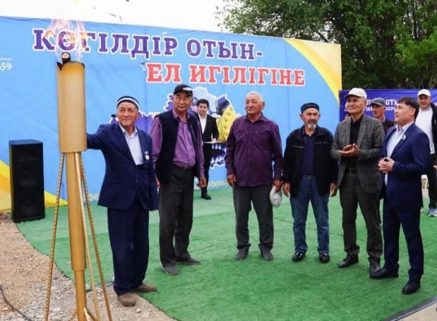 ТҮРКІСТАН: Ордабасыдағы Жайылма ауылына табиғи газ берілді