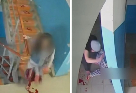 Бір адамды өлтіріп, екіншісін жарақаттаған: Екібастұзда қанды қылмыс жасаған әйел ұсталды (видео)