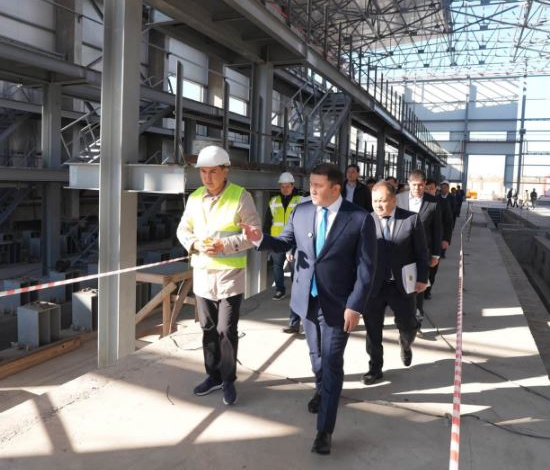 ​ТҮРКІСТАН: Арыста сервистік орталық бой көтеріп жатыр