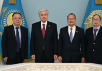 Мемлекет басшысы Sunwah Group корпорациясының төрағасын қабылдады