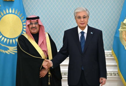 Мемлекет басшысы Сауд Арабиясы Корольдігінің Қазақстан Республикасындағы елшісі Файсал Әл-Кахтаниді қабылдады