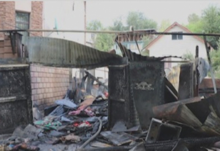 Алматылық әйел байқамай өз үйін өртеп жіберді 