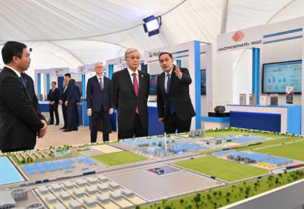 Мемлекет басшысы «Тараз» шағын индустриалдық аймағын аралап көрді