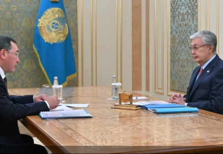 Мемлекет басшысы Алматы облысының әкімі Марат Сұлтанғазиевті қабылдады