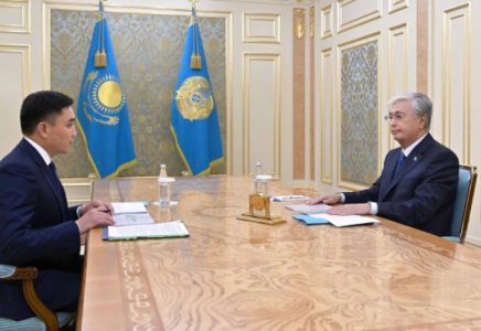 Президент Шымкент қаласының әкімі Ғабит Сыздықбековті қабылдады