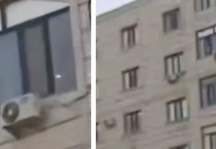 Ақтаулық оқушылар алтыншы қабаттың терезесінде тұрған баланы құтқарып қалды