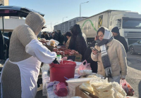 Түркістан қаласында азық-түлік жәрмеңкесі өтіп жатыр